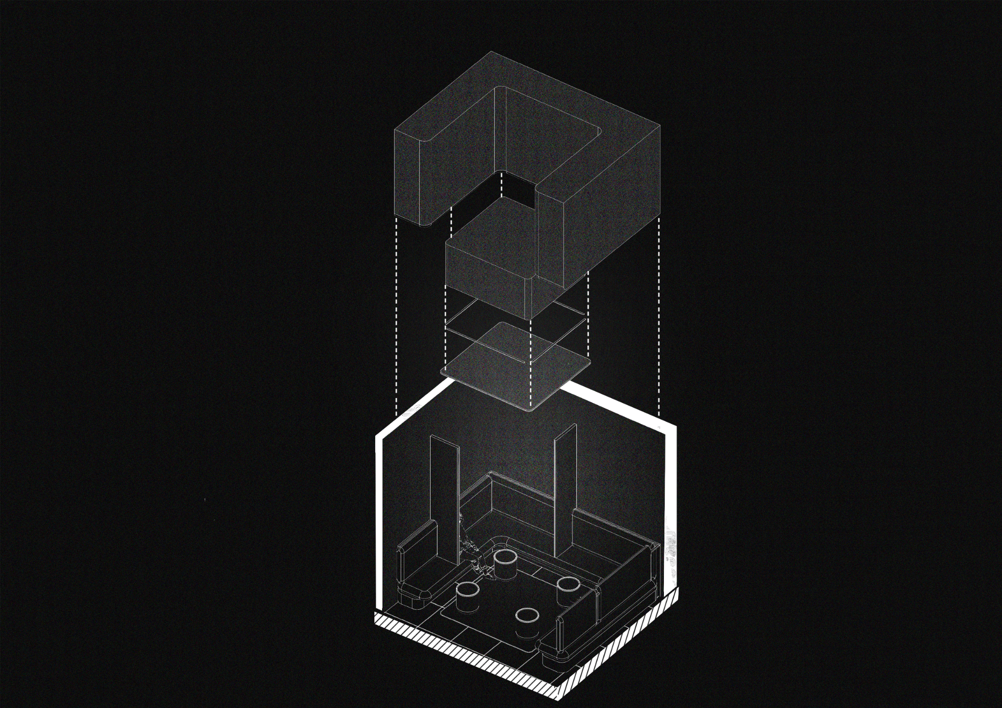 Exploded axonometry